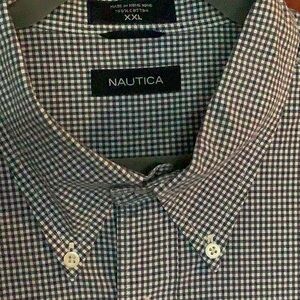 Nautica short sleeve button down shirt